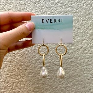 EVERRI - Pearl Multi Link Drop Earrings